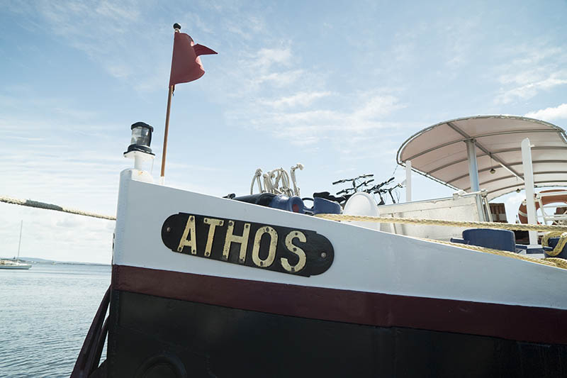 French hotel barge Athos - canal du midi France