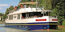 Spirit of Scotland - Hotel Barge Scottish Hotel Barge SPIRIT OF SCOTLAND Caledonian Canal Loch Ness Scotland ParadiseConnections.com