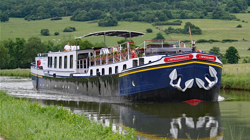 French Barge Impressionniste - Cruising Southern Burgundy