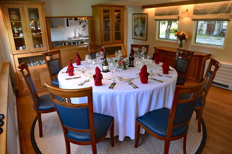 Photos : French Hotel Barge Kir Royale - Dining