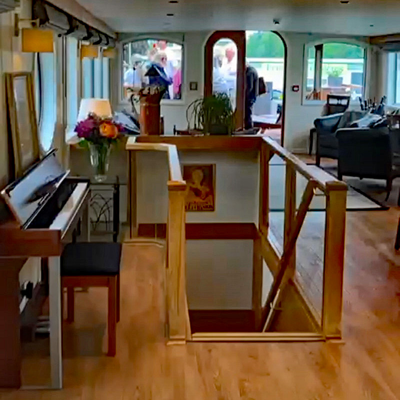 Photos : French Hotel Barge Kir Royale - Piano