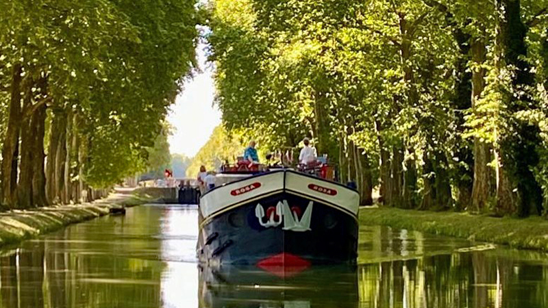 French Barge Rosa - Cruising Gascony and Bordeaux France