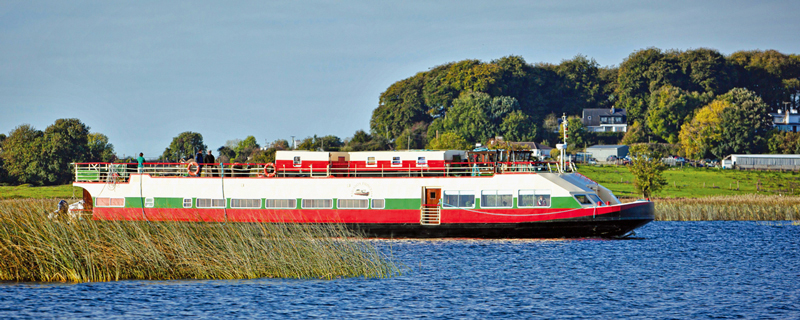 Irish Hotel Barge Shannon Princess Barging in Ireland - Cruising Ireland