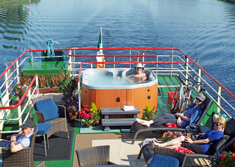 Irish Hotel Barge Shannon Princess - Cruising Ireland