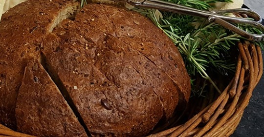 Barge charter cruises blog Barging blog - RECIPES: 5-Seed Honey Bread from Shannon Princess