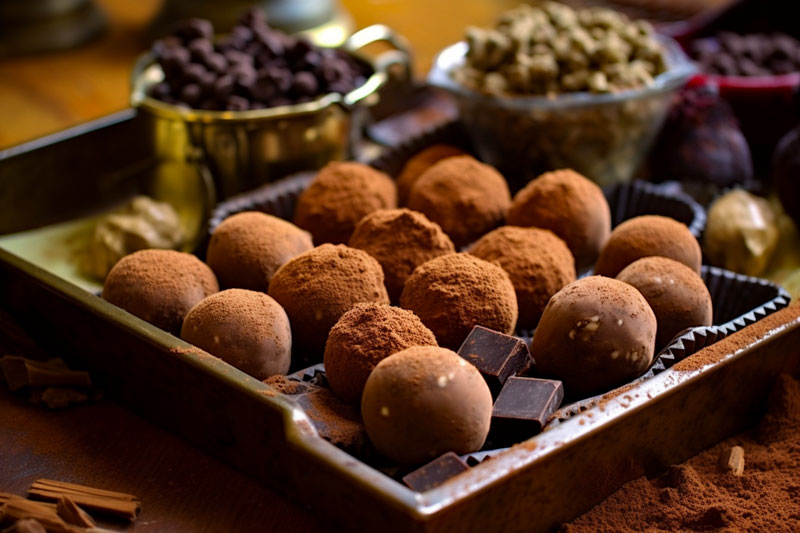 Barging cruise charter blog - Chocolate whiskey truffles recipe