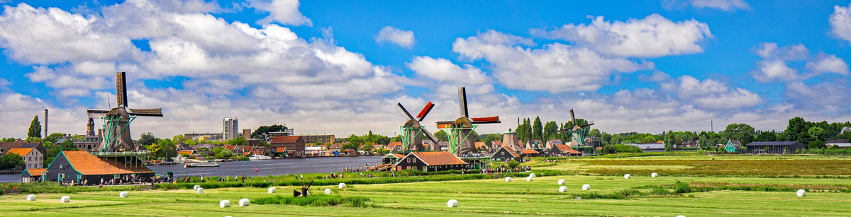 Barging cruise charter blog - Dutch windmills