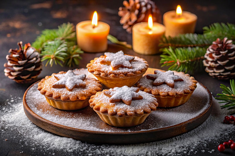 Easy and Delicious Christmas Mince Pie recipe from Irish Hotel Barge Shannon Princess