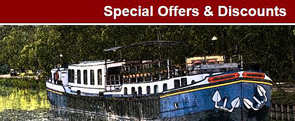 Barge charter cruises blog Barging blog - Special offers and discounts updated