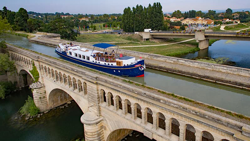 Barging in France - Aqueducts - Pont-Canal de l'Orb