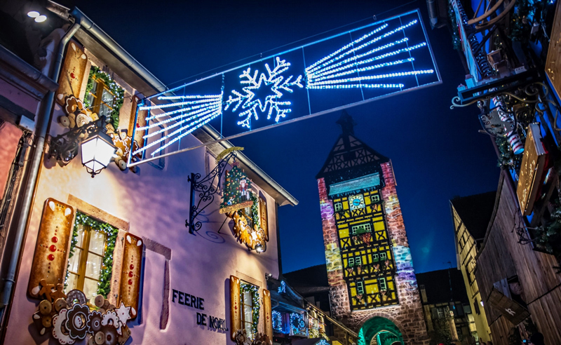 French Hotel Barge Cruises in Alsace-Lorraine France. Christmas Market Alsace France