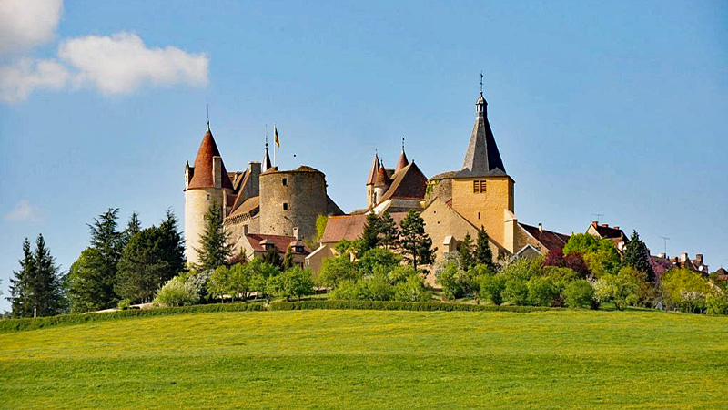 Canal de Bourgogne - Chateauneuf-en-Auxois