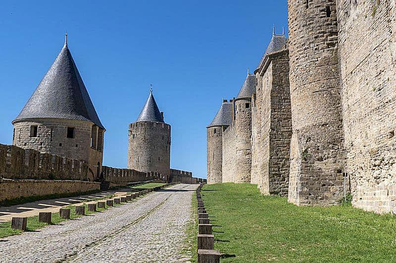 Ramparts Carcassonne France
