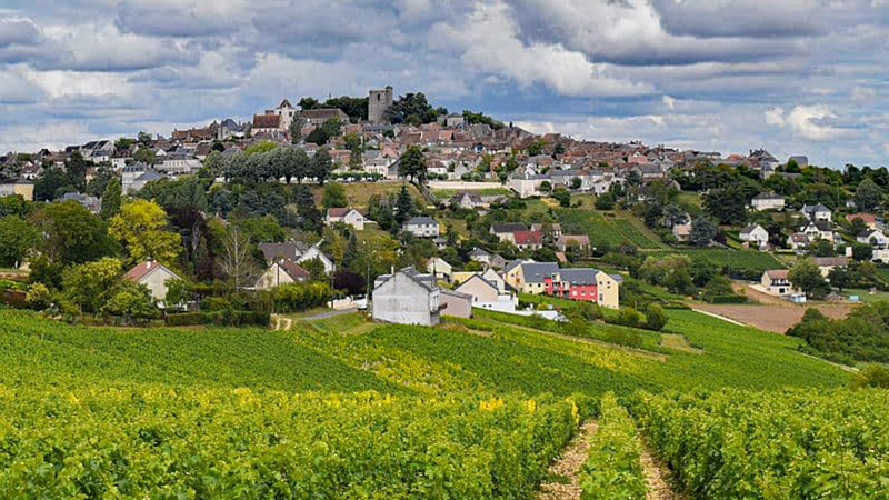 French Wine from Sancerre and Upper Loire - Barging in Upper Loire Burgundy France