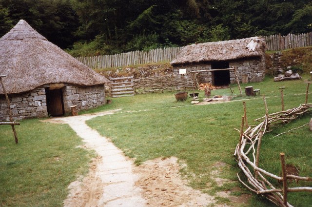 Craggaunowen Bronze Age Huts, Ireland