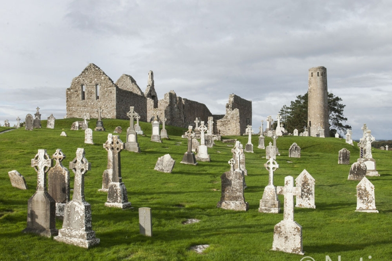 Barging in Ireland - Clonmacnoise