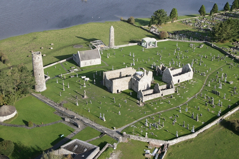 Barging in Ireland - Clonmacnoise